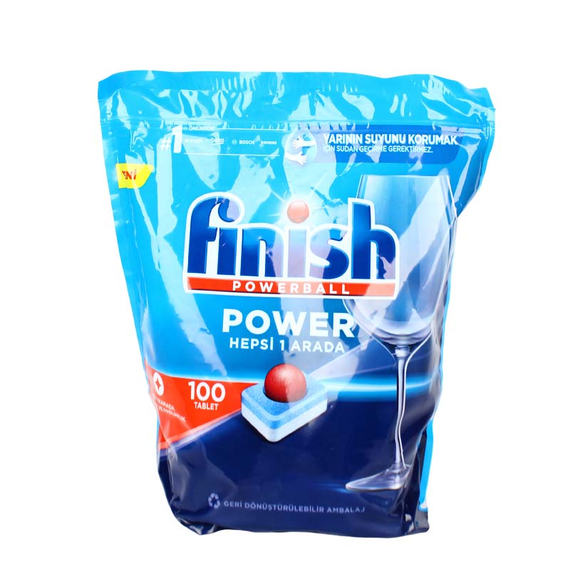 فينيش All in 1 اقراص تنظيف الأواني في غسالة الأطباق 100حبة