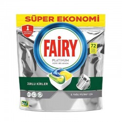 فيري بلاتينوم اقراص تنظيف الاواني في غسالة الصحون - 72 حبة 