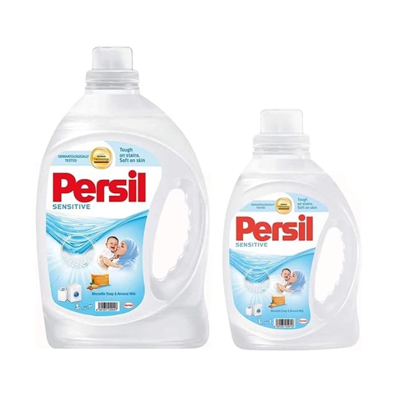 برسيل سائل غسيل ملابس الأطفال. بشرة حساسة 3+1 لتر تكنلوجيا التنظيف العميق