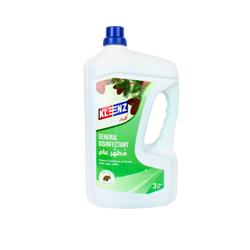 كلينز مطهر عام رائحة الصنوبر 3 لتر ينظف. يطهر. ويلمع