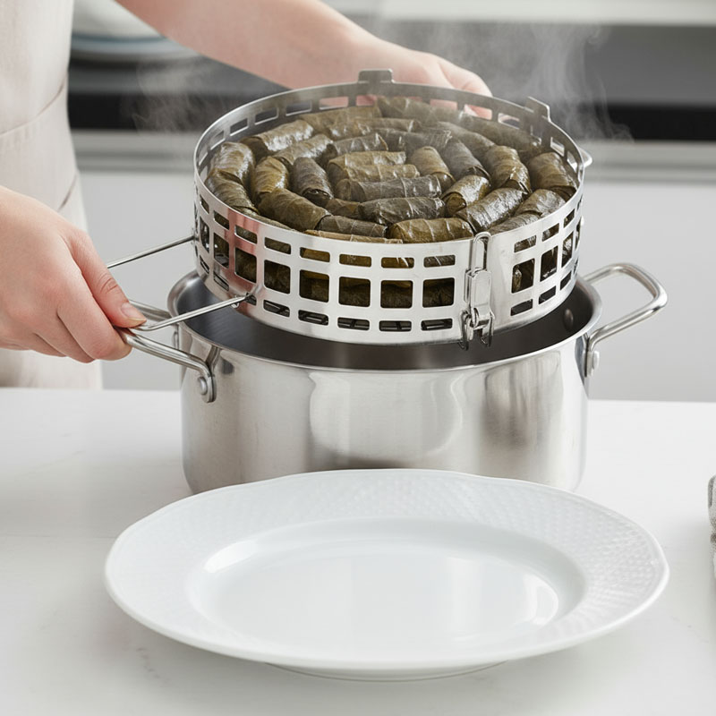 15cm Stuffed Vine Leaves and Vegetables Cooking Tool