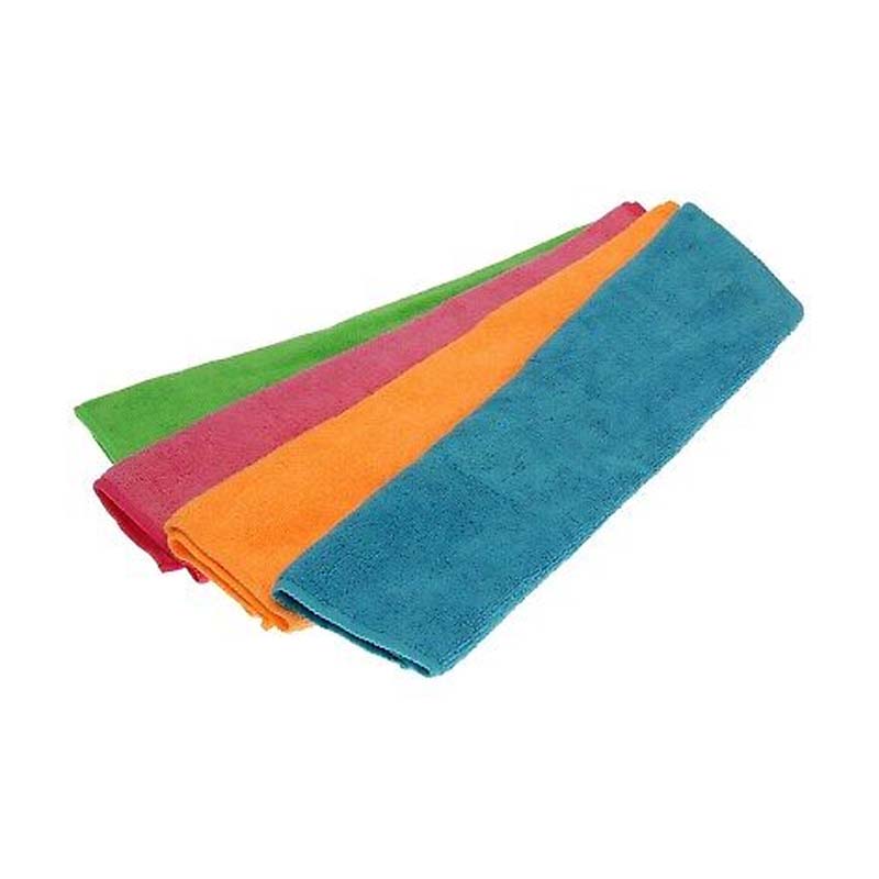 فيليدا فوطة المايكرو فايبر 4 قطع ملون مقاس القطعة 36 سم طول و 34 سم عرض