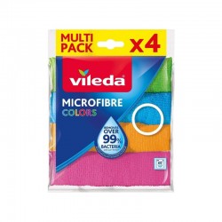 فيليدا فوطة المايكرو فايبر 4 قطع ملون 