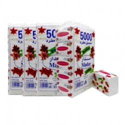 كرتون مناديل وجه مدار 500 منديل مفرد جامبو × 40 عبوة