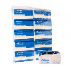 لين 600 منديل مفرد ناعم × 10 عبوات ( ربطة ) 