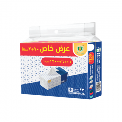 ريما 600 منديل مفرد ثلاث طبقات × 12 عبوة ( حزمة )  