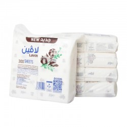 لافين 300 منديل مفرد × 50 عبوة ( كرتون )