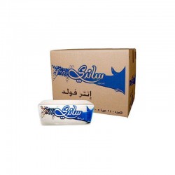 ساندي 150 منديل إنتر فولد × 24 عبوة ( كرتون )