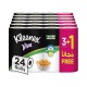 كلينكس فيفا 24 رول (6 ربطات × 4 رول) × 55 منشفة – لتجفيف وامتصاص الزيت (كرتون)