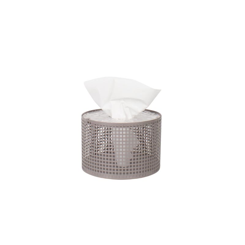 علبة مناديل دائرية
