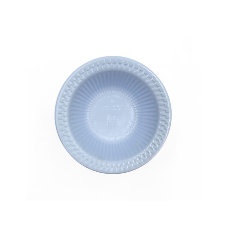 صحن شوربة بلاستيك رقم 15 أبيض | 50 صحن × 20 حزمة (كرتون) – الإجمالي 1000 صحن