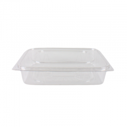 كرتون علبة بلاستيك مستطيلة بغطاء متصل شفاف 20×15 سم – 160 حبة