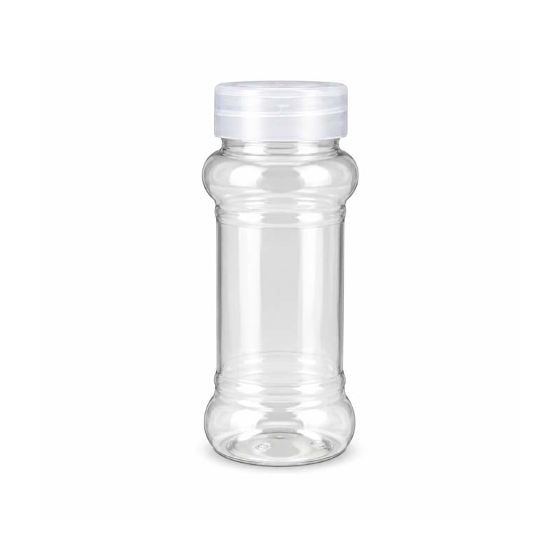 Transparent Plastic Spice Jar with Shaker Cap | 134 ml – Bundle of 12 pcs