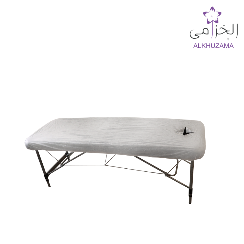 اغطية سرير مساج الخزامى للاستخدام مرة واحدة | كرتون يحتوي على 10 حزم، كل حزمة تضم 10 قطع (الاجمالي 100 قطعة)