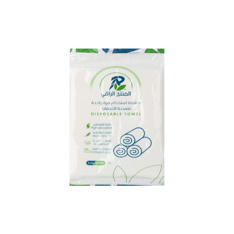 حزمة مناشف استخدام مرة واحدة متعددة الخدمات 25×40 سم – 50 منشفة