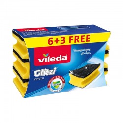 حزمة اسفنج جلي كريستال فيليدا – 6+3 مجاناً (9 قطع)