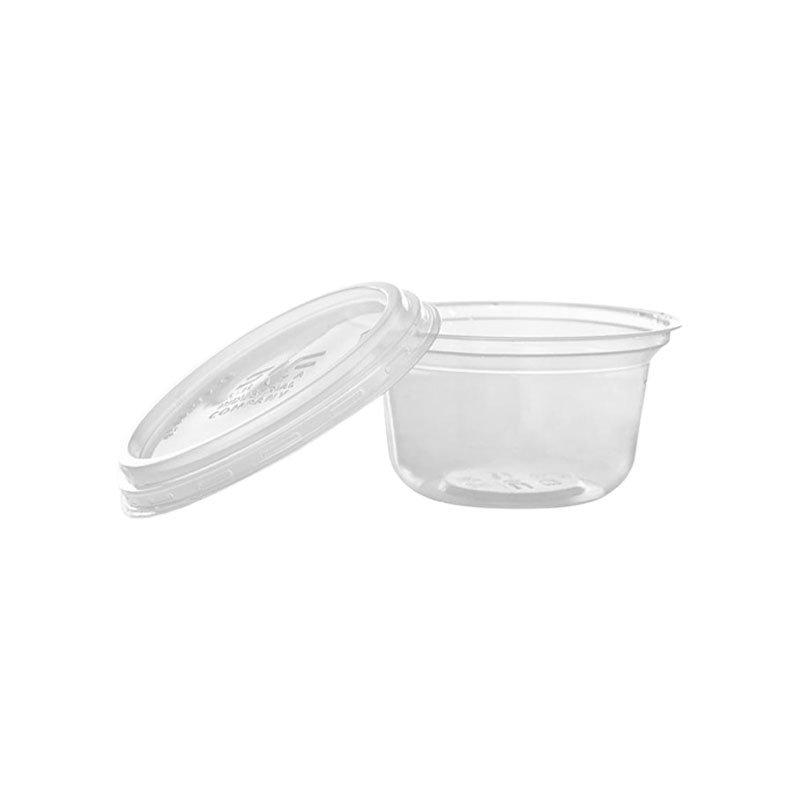 علب بلاستيك دائرية 180 غ بغطاء شفاف | قطر 8 سم × عمق 5 سم – كرتون يحتوي على نحو 1000 علبة