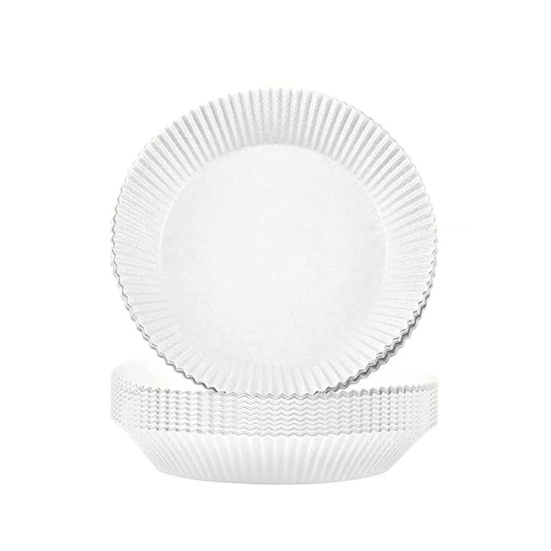 ورق زبدة دائري للقلاية الهوائية Ø 16 سم – حزمة تحتوي على 50 ورقة مقاومة للالتصاق