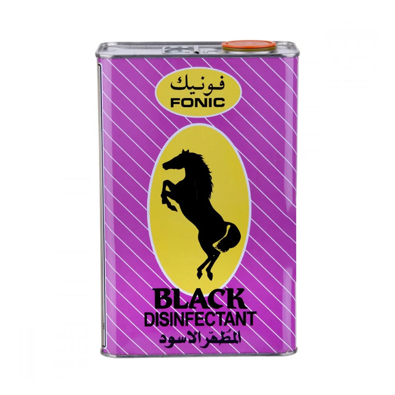 فونيك مطهر أسود مركز للأغراض العامة | 4 لتر – فعالية عالية ضد الفيروسات والبكتيريا والطفيليات