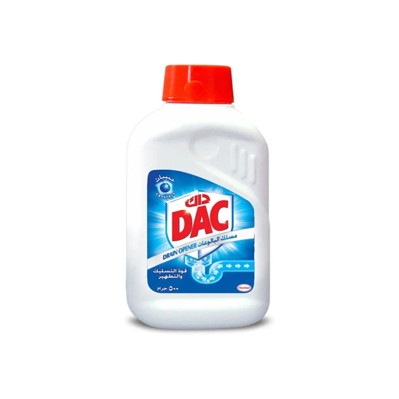 حبيبات داك لمسلك البالوعات والتطهير | وزن 500 غ – فعالية ضد الشعر والدهون