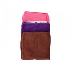 منشفة مايكروفايبر للسيارات 40×60 سم – اختيار اللون قبل الشراء (بني / وردي / بنفسجي)