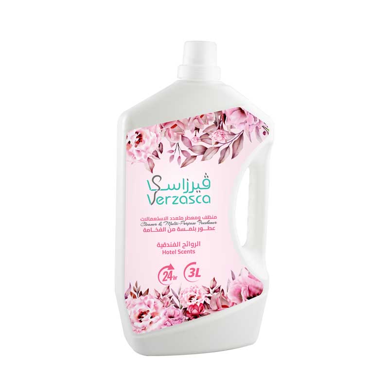مطهر ومعطر متعدد الاستعمالات بسعة 3 لتر | تركيبة قوية ورائحة فندقية تدوم