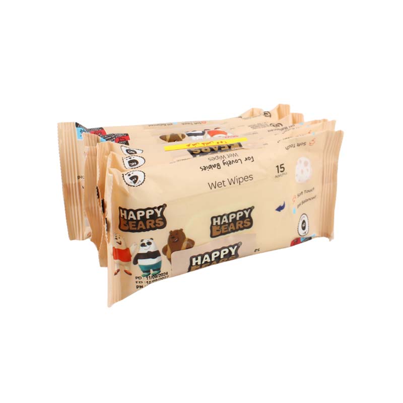 مناديل جيب مبللة للأطفال 15 منديل – عرض 5+1