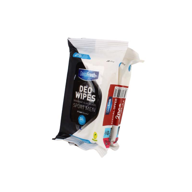 مناديل ديب فريش للرجال 20 منديل – عرض 2 عبوة