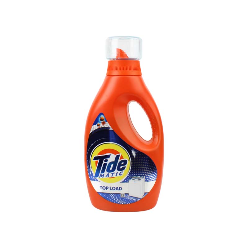 Tide Matic سائل غسيل للغسالات العلوية | 850 مل - فعال في ازالة البقع ويحافظ على الالوان