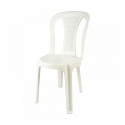 كرسي بلاستيك كلاسيك – أبيض