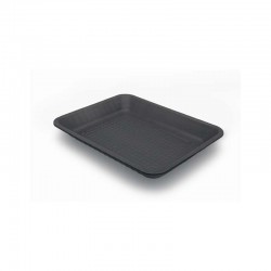 صحن فلين اسود مقاس رقم 2 – حزمة 25 صحن