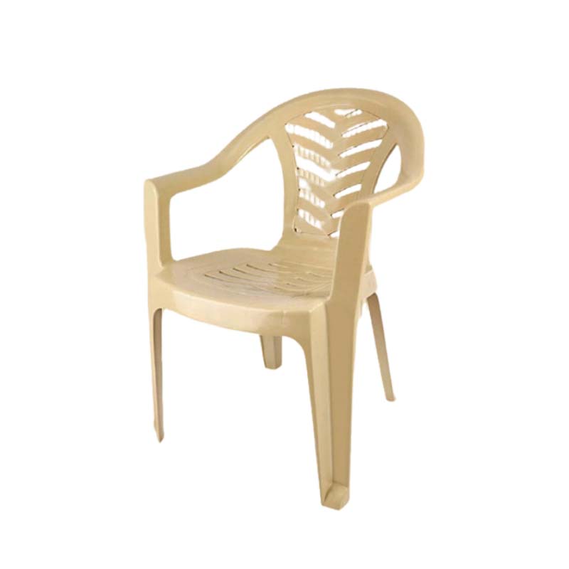 كرسي بلاستيك كبير بيج – مريح