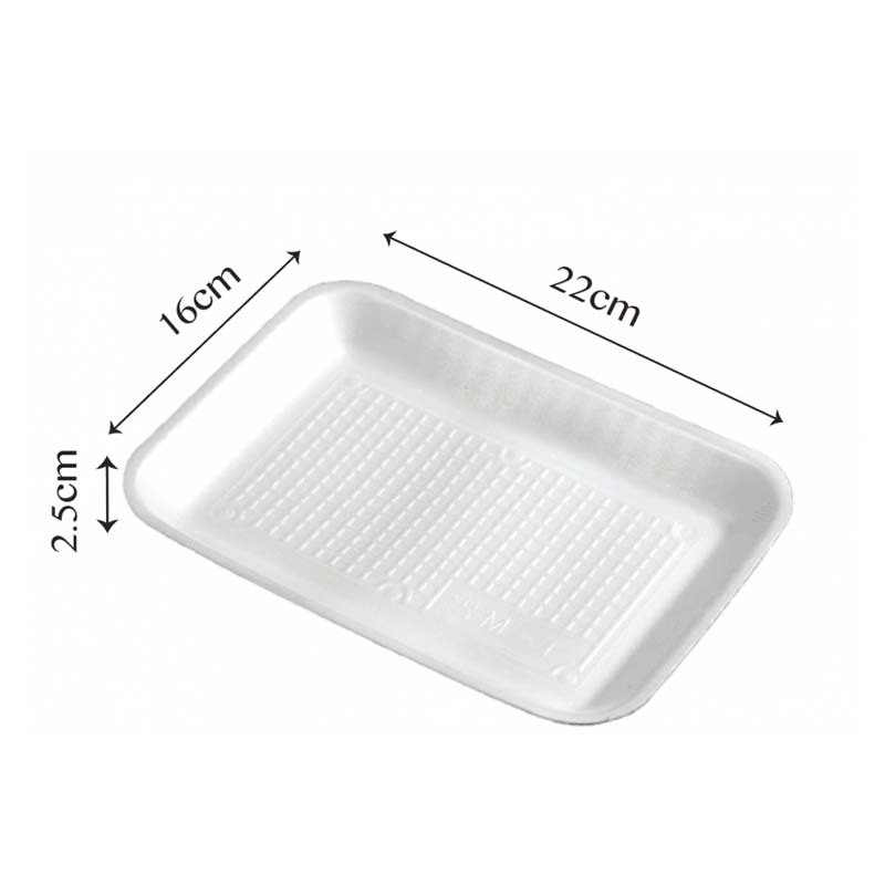 كرتون صحن فلين ابيض مقاس رقم 3 – 500 صحن