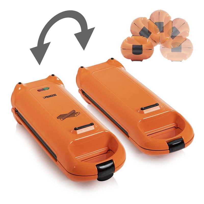 صانعة تشوروز من برنسيس – 700 واط – لون برتقالي