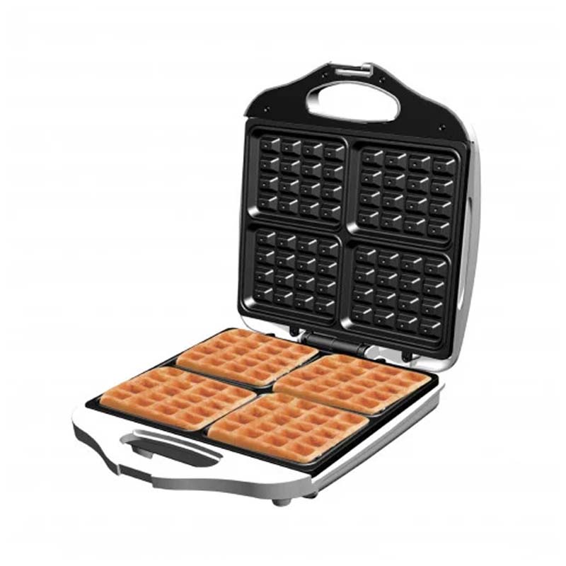 ريبون صانعة الوافل كهربائية 1400 واط - أبيض - RE-5-066