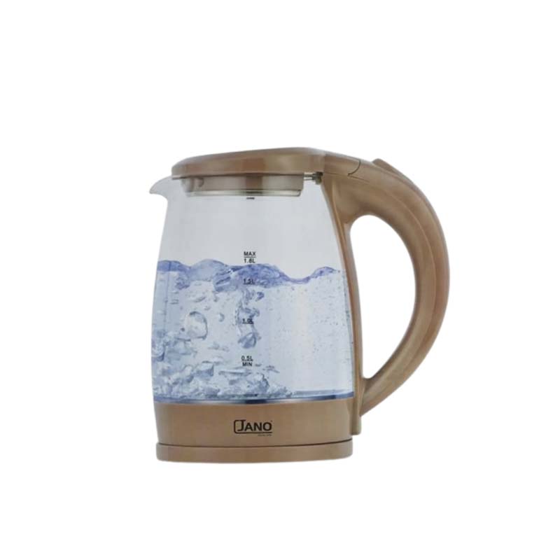 غلاية ماء جانو السيف زجاج – 1.8 لتر – 1800 واط