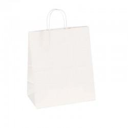 حزمة اكياس ورقية بيضاء S