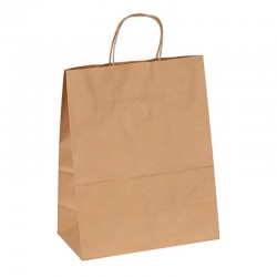 حزمة اكياس ورقية بنية XL