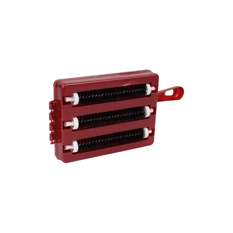 لمامة سجاد يدوي بيد بلاستيك، 3 رولات، مقاس 16×12 سم