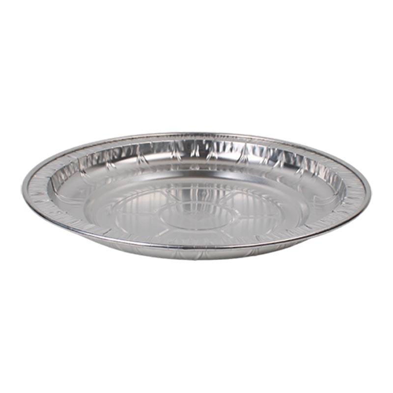 صحن قصدير المنيوم دائري بقطر 55 سم | كرتون يحتوي على 25 صحن