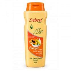 Debest Papaya & Vitamin E Lotion 500 ml