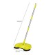 ماكينة كنس يدوية متعددة الوظائف – مكنسة وممسحة أرضيات بفرش دوارة 360 درجة مع جاروف مدمج
