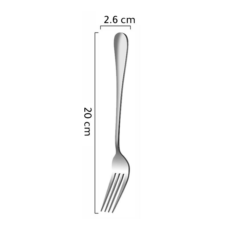 طقم شوك مائدة مصنوع من ستانل ستيل عالي الجودة | 6 حبات