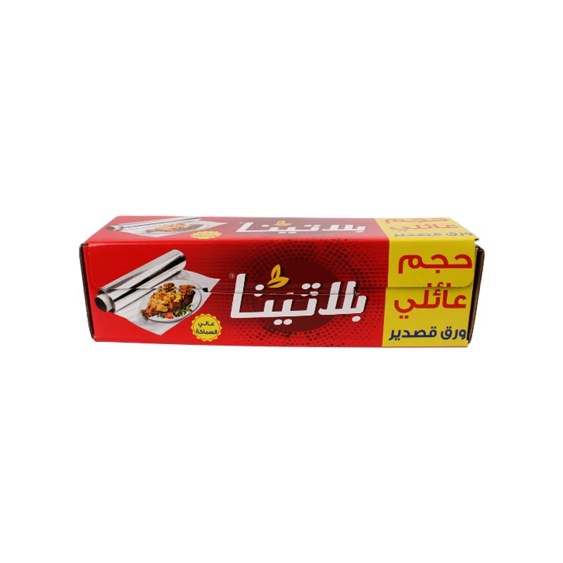 بلاتينا ورق قصدير عالي السماكة 30 سم × 55 متر