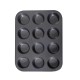 قالب مافن معدني غير لاصق من بيكرز سيكرت - Baker’s Secret | صينية كب كيك 12 تجويف – مقاس 40×28 سم