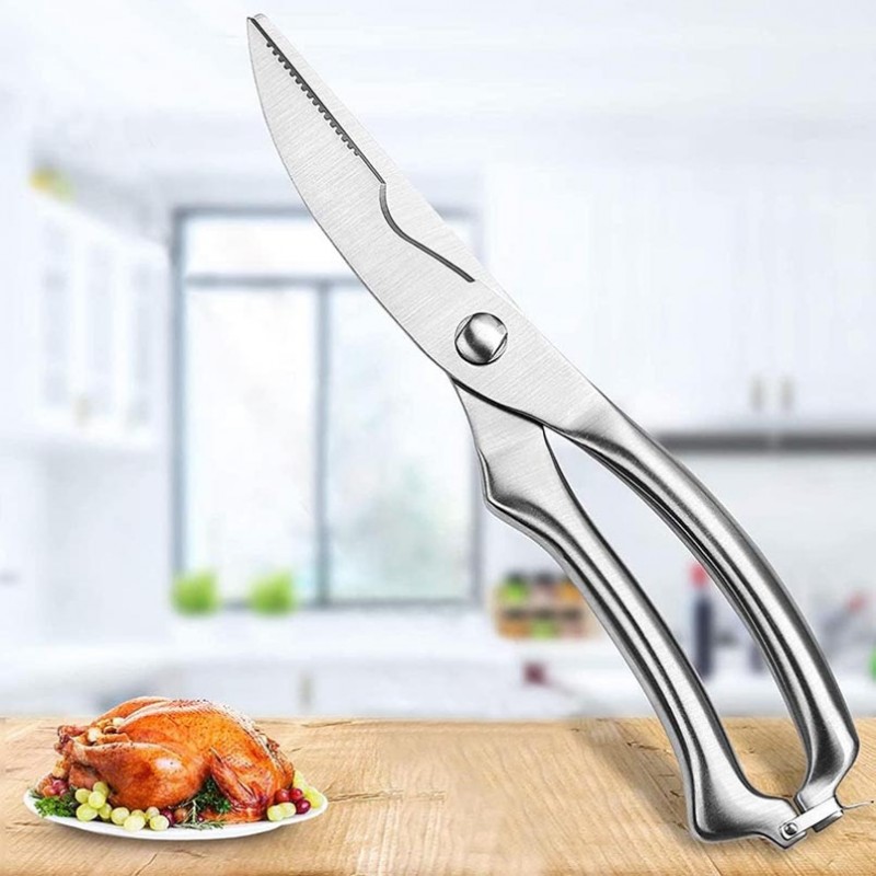 مقص دجاج بمقبض من الستانلس ستيل عالي الجودة من بيكرز سيكرت - Baker’s Secret