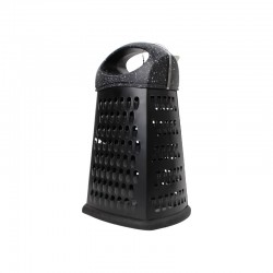 مبشرة خضار وفواكه متعددة الاغراض ستانلس ستيل – 4 شفرات – لون اسود