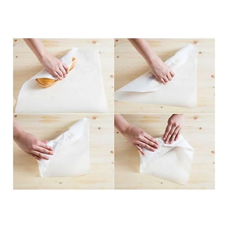 ورق ساندوتش طبيعي مصنوع 100% من لب الخشب | مقاس الورقة 33 سم × 24 سم