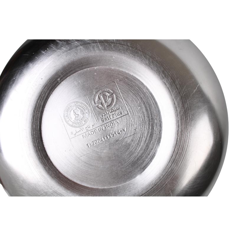 ابريق شاي المنيوم ابو تاج الاصلي دائري مقاس 14 – تصميم متين ومقاوم للتآكل