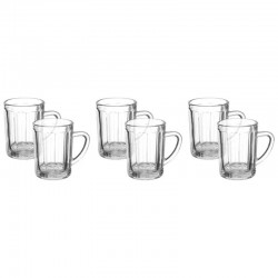 طقم بيالات شاي زجاج سيف بلص رقم 1 – 88 مل (3 اونص) – 6 قطع